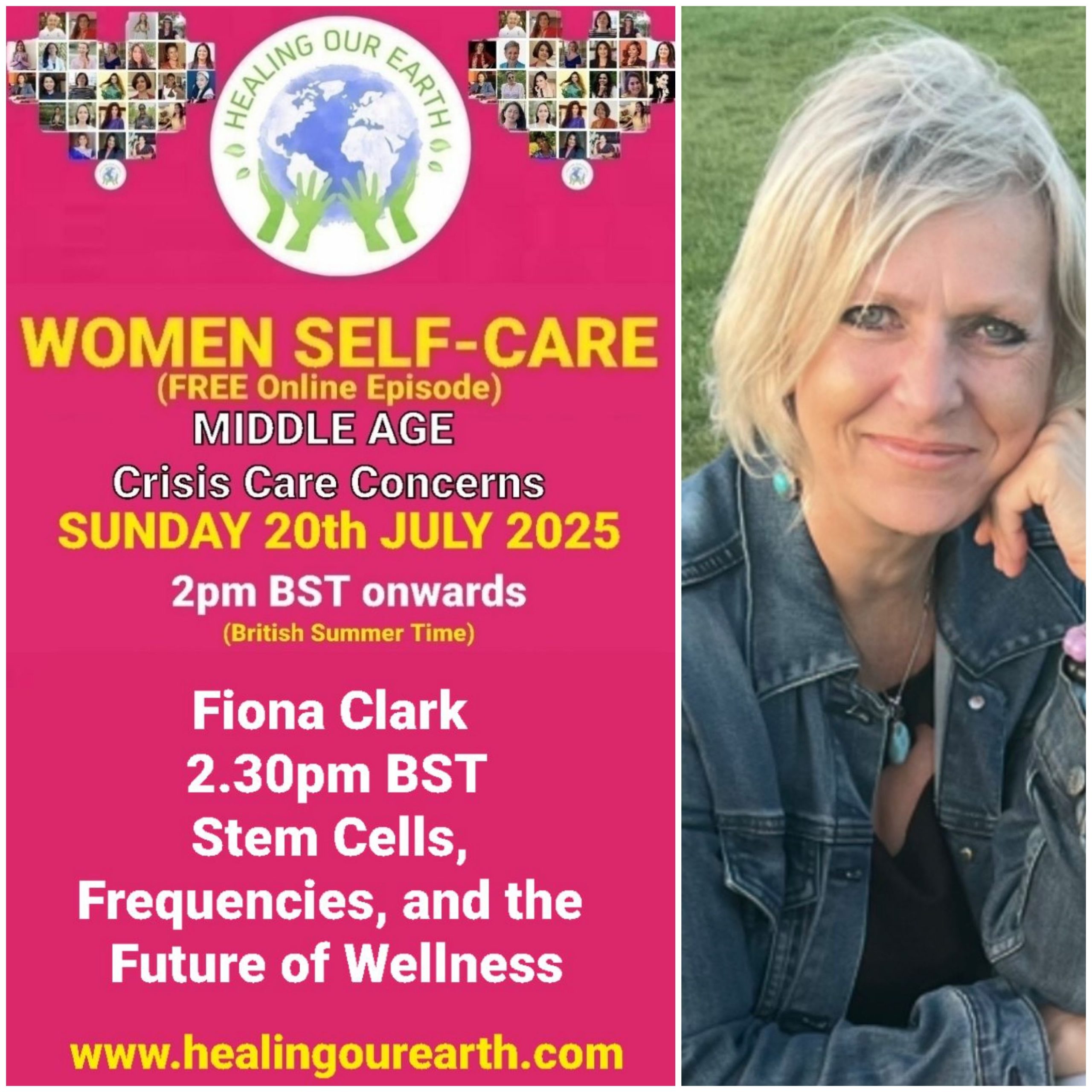 Promotional poster for "GL Women: Enhancing Better Womenhood" event on December 1, 2024, at 2 PM GMT. Features a photo of Dr. Anjali Agarwal, who is listed as co-host and resident panelist. Website: www.healingourearth.com. Background collage of women's photos.
