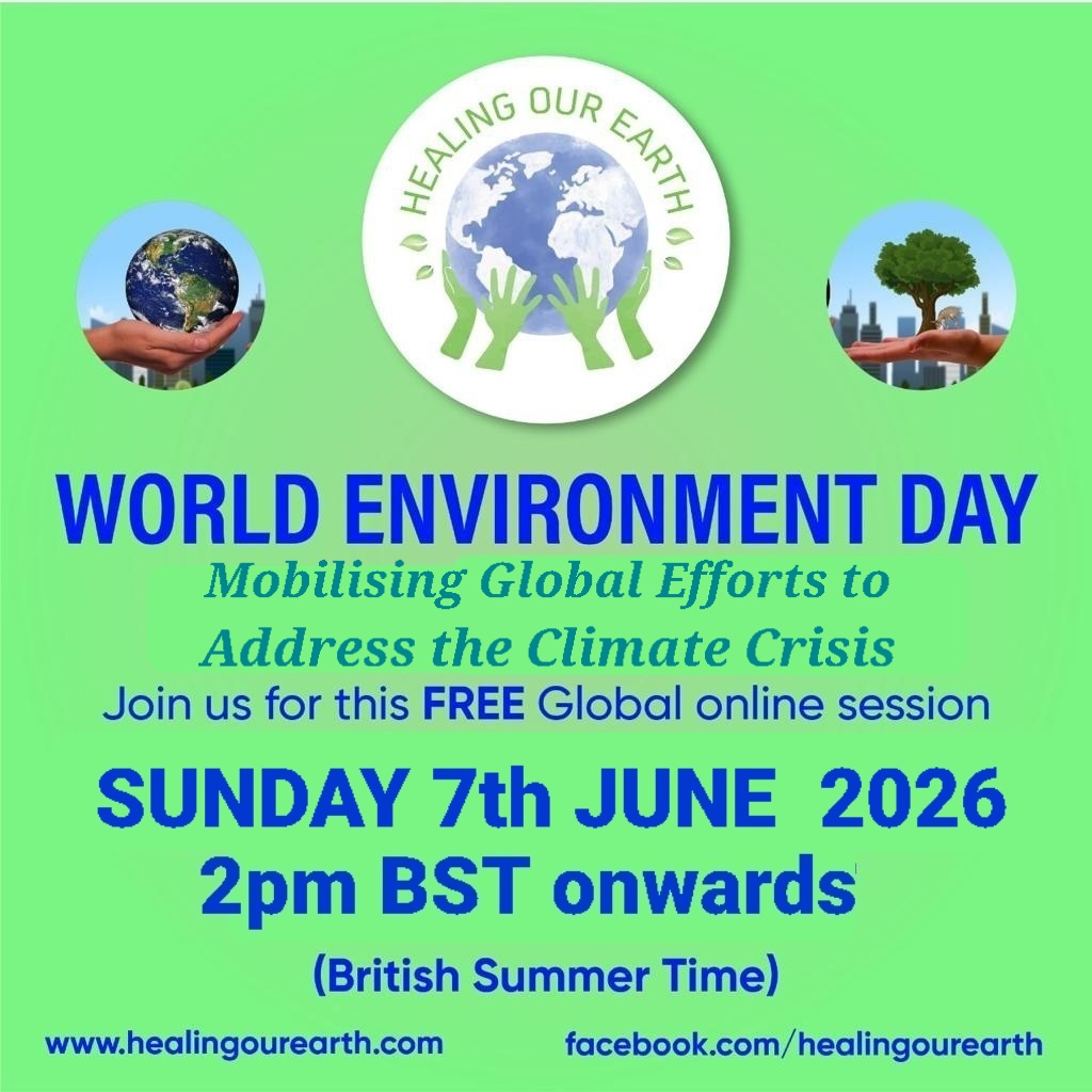 Graphic for "kidznteenz children's variety special," featuring silhouettes of children, a globe, and a rainbow, with event details for an online session on july 14, 2024.