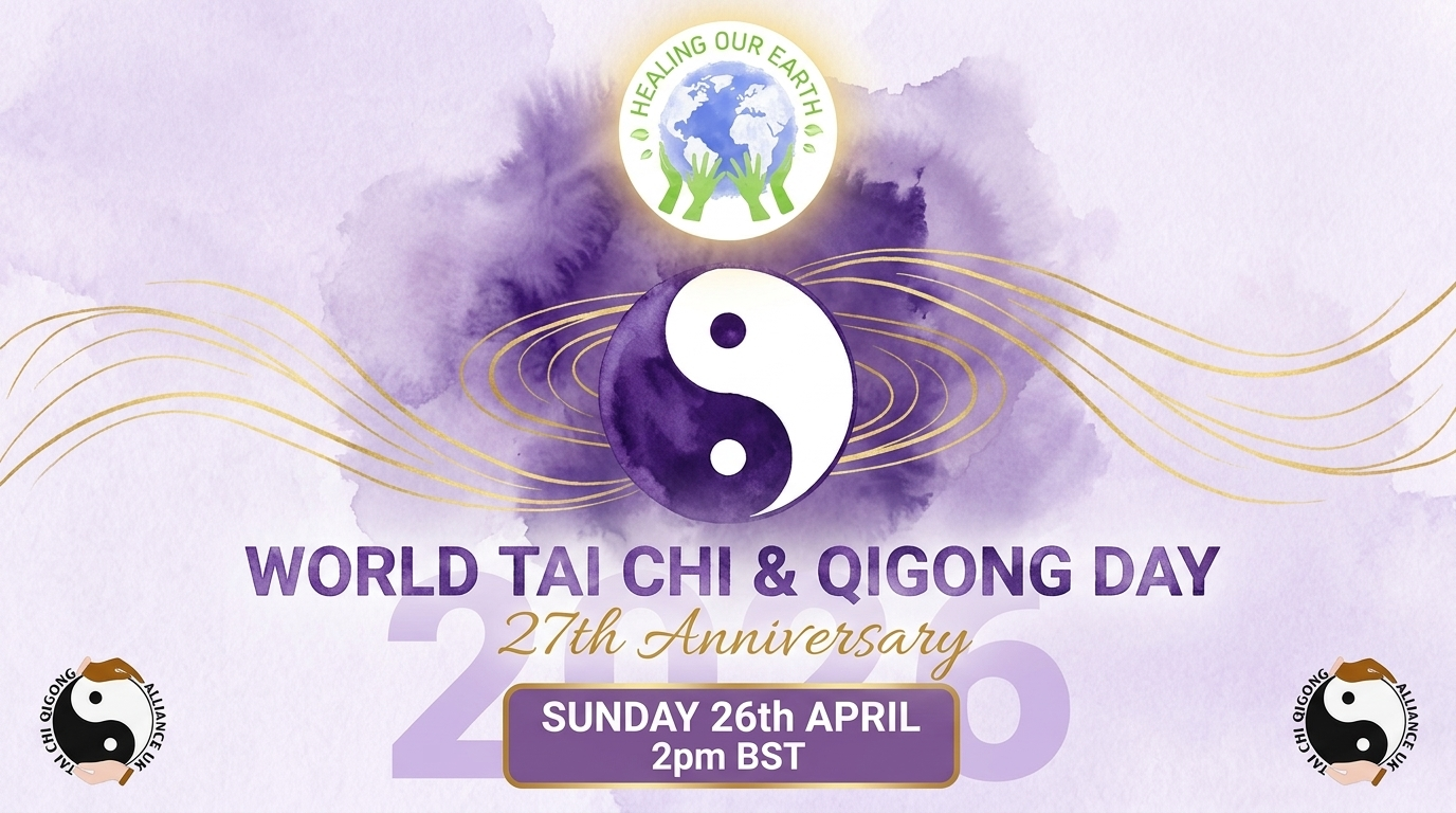 World Tai Chi & Qigong Day 2026 — 27th Anniversary Banner