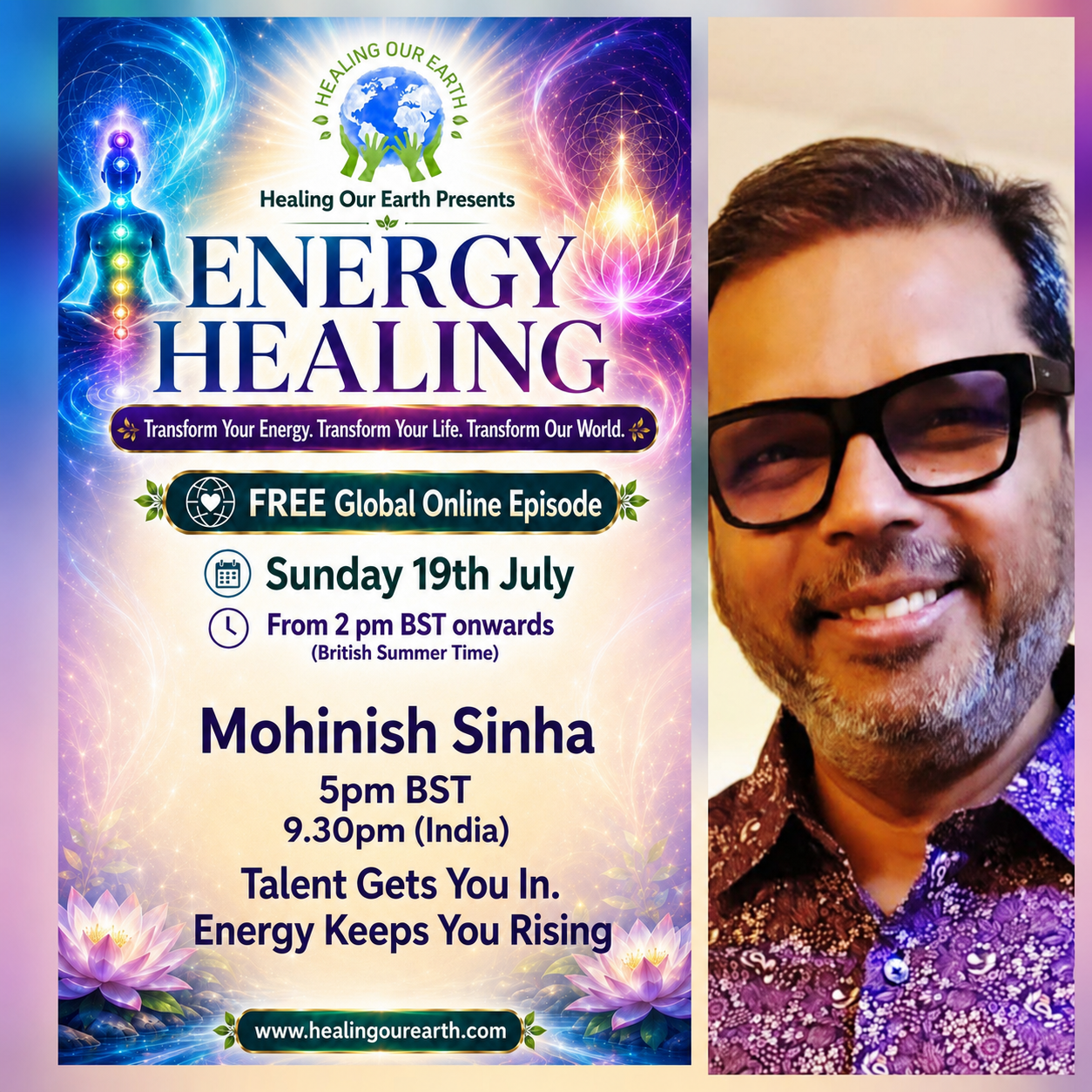 Mohinish Sinha on talent and energy.