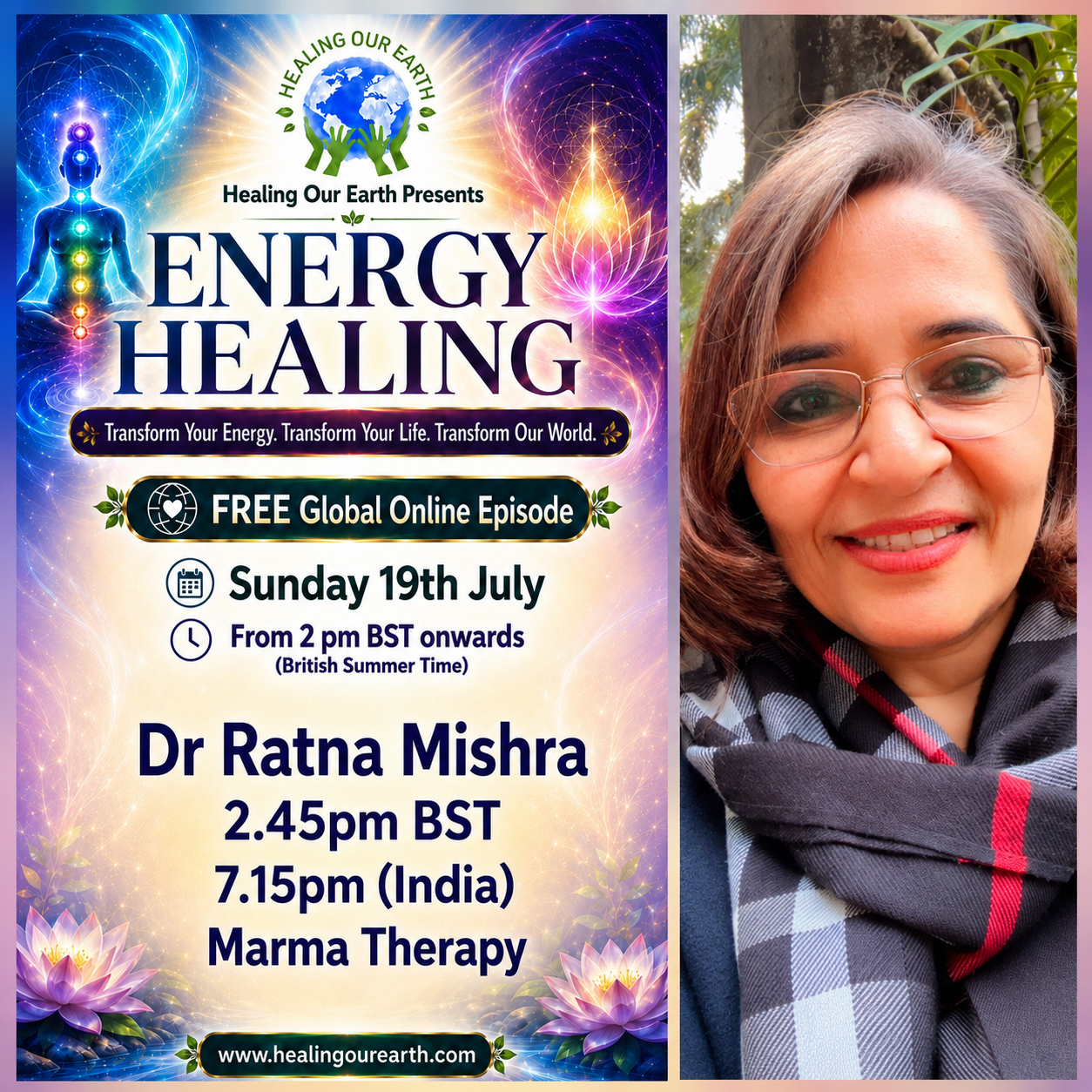 Dr Ratna Mishra on marma therapy.