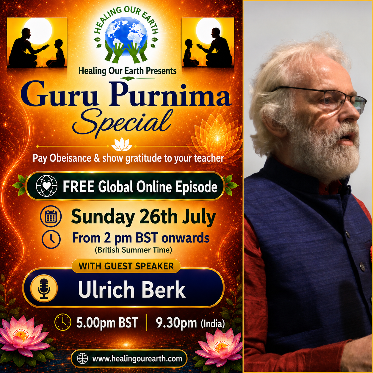 Ulrich Berk from Germany.