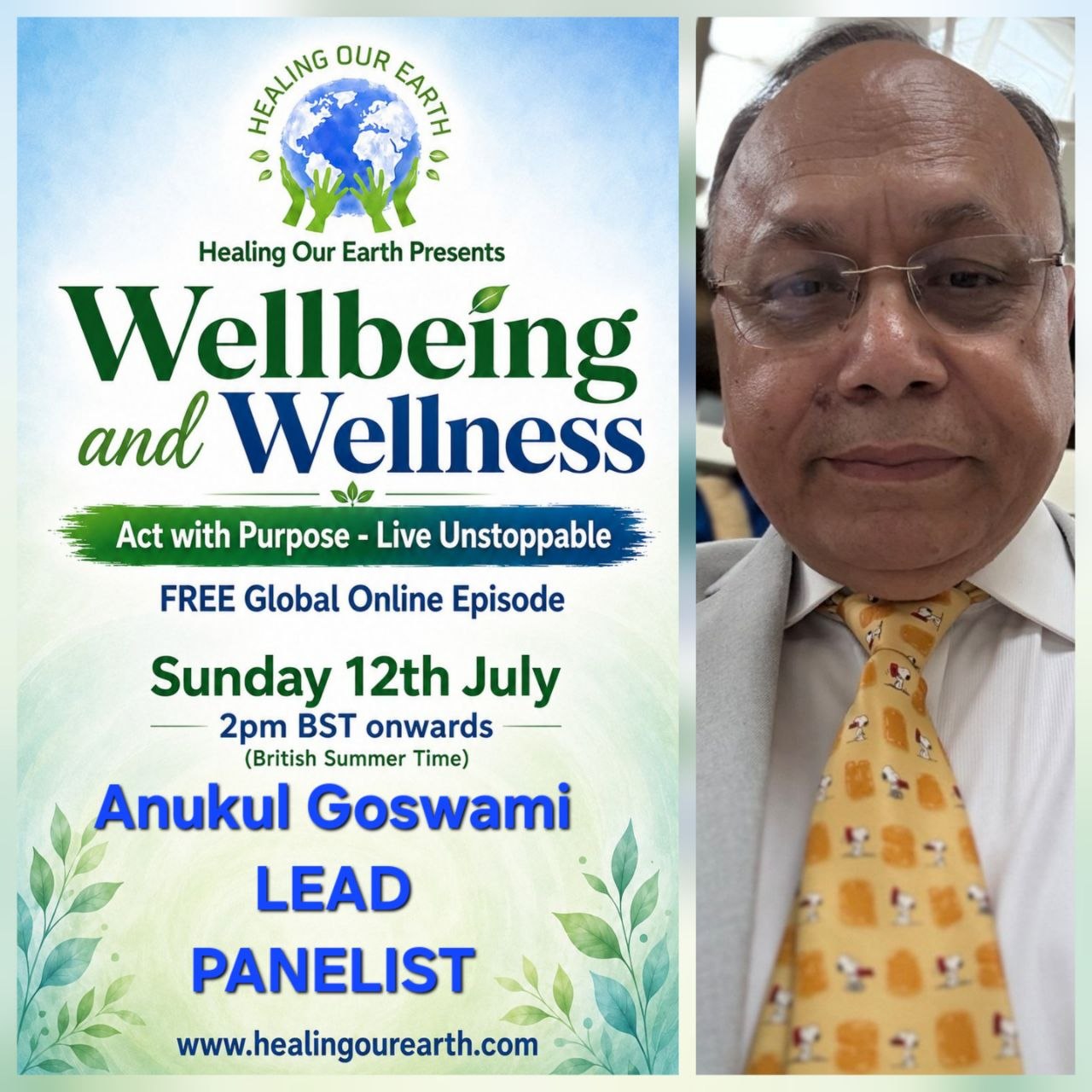 Anukul Goswami, lead panelist.