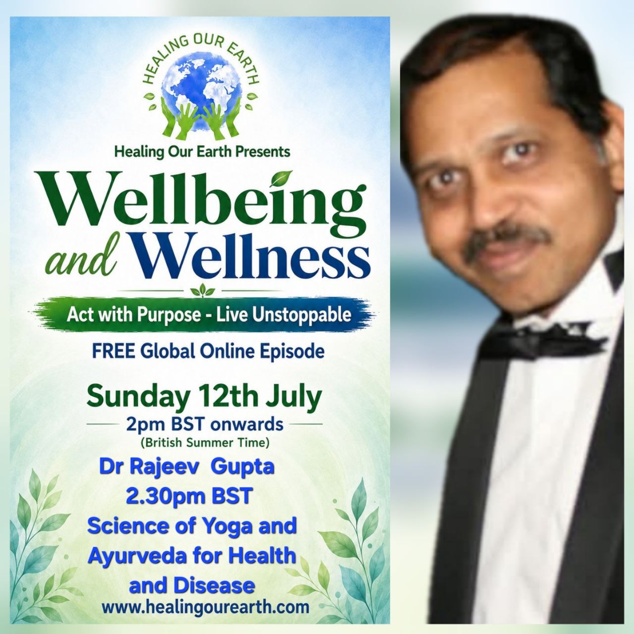 Dr Rajeev Gupta on the science of yoga and ayurveda.