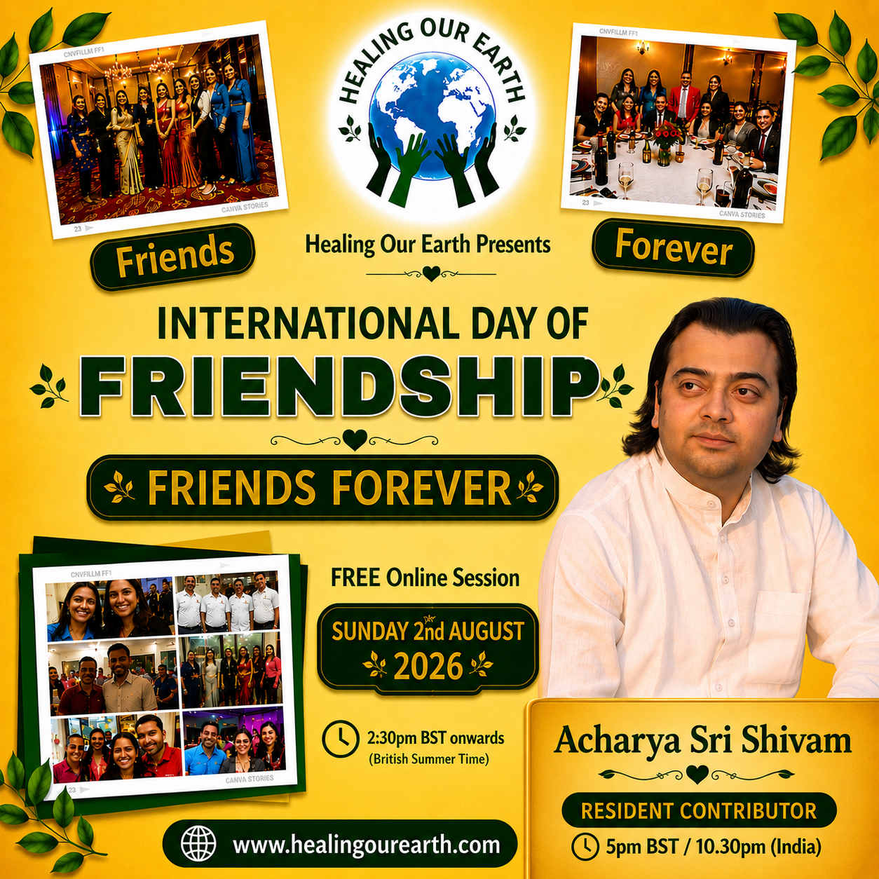 Acharya Sri Shivam — Resident Contributor · India 🇮🇳
