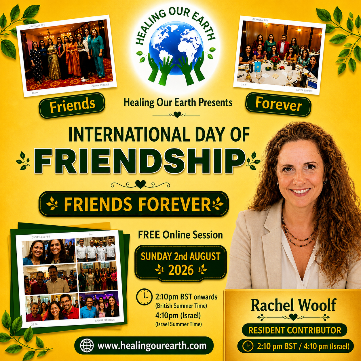 Rachel Woolf — Resident Contributor · Israel 🇮🇱