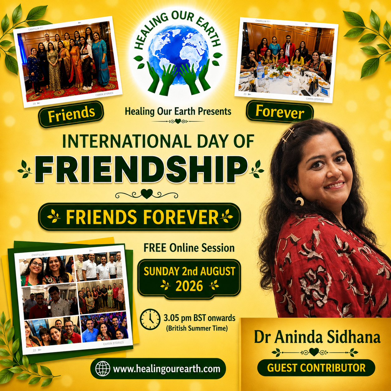 Dr Aninda Sidhana — Guest Contributor
