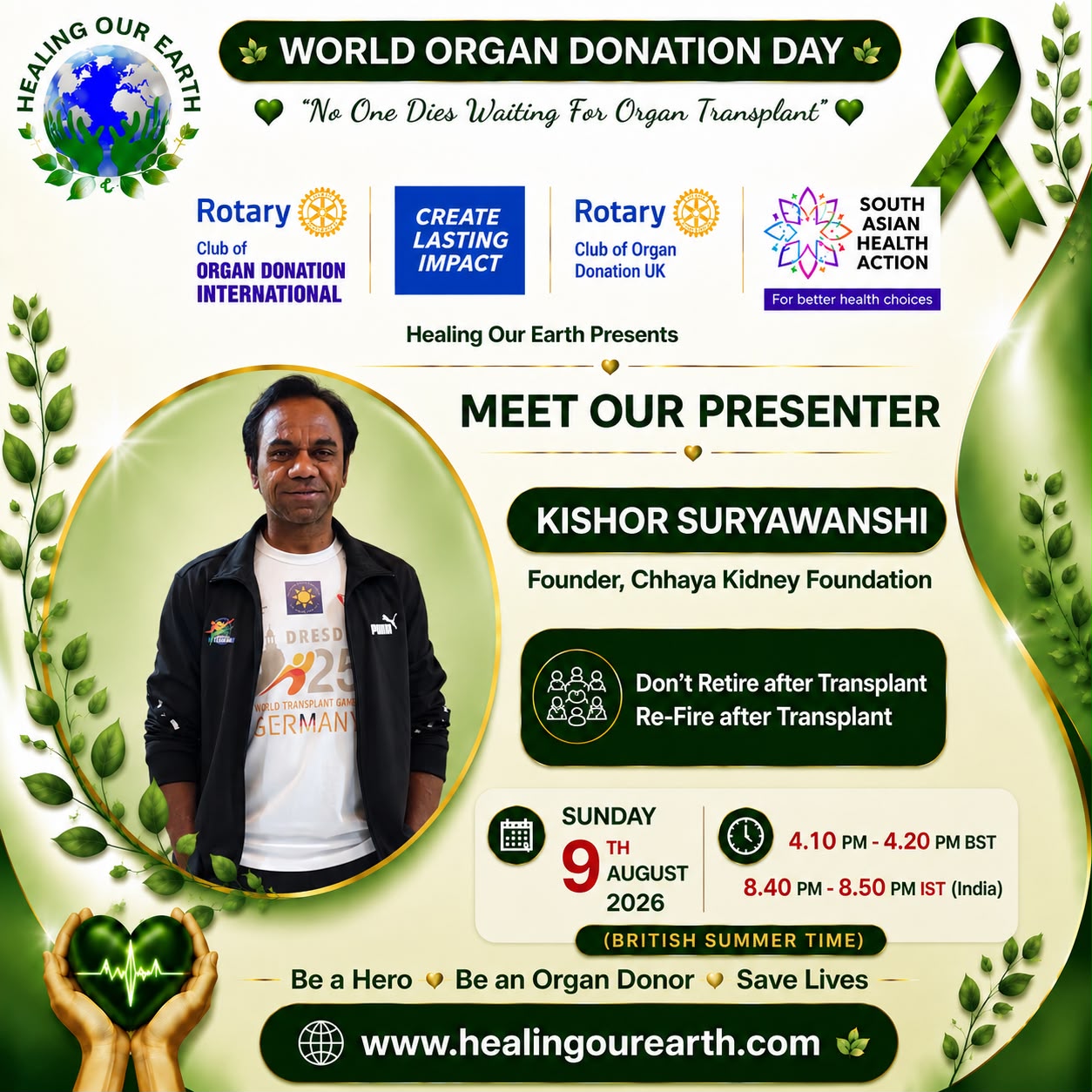 Kishor Suryawanshi, Founder, Chhaya Kidney Foundation