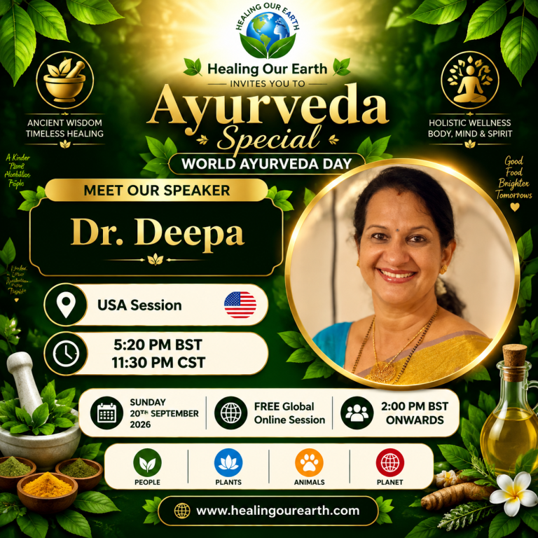 Event flyer for Dr Deepa