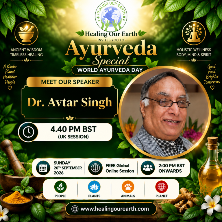 Event flyer for Dr Avtar Singh
