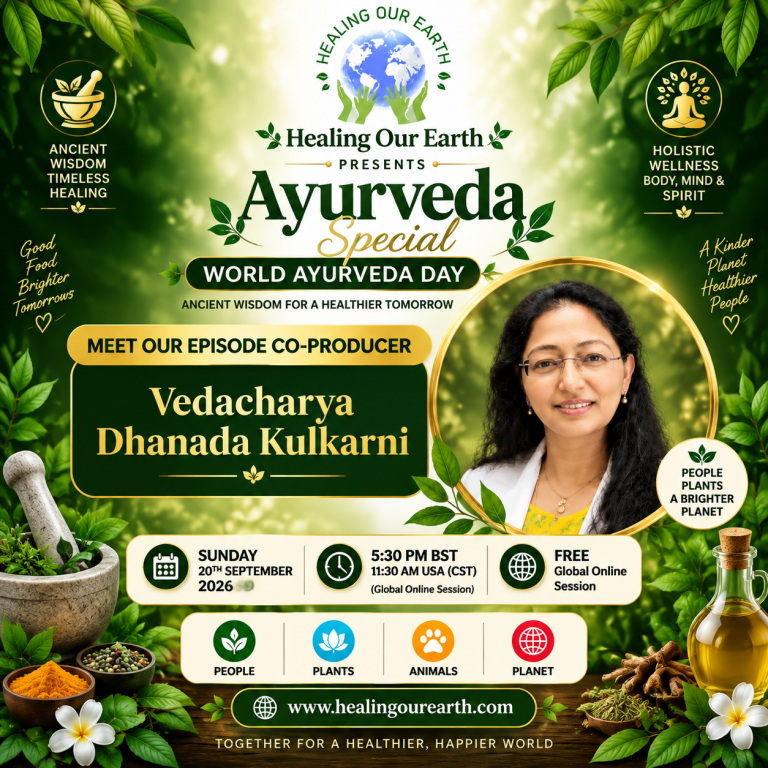 Event flyer for VedAcharya Dhanada Kulkarni