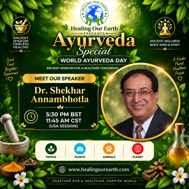 Event flyer for Dr Shekhar Annambhotla