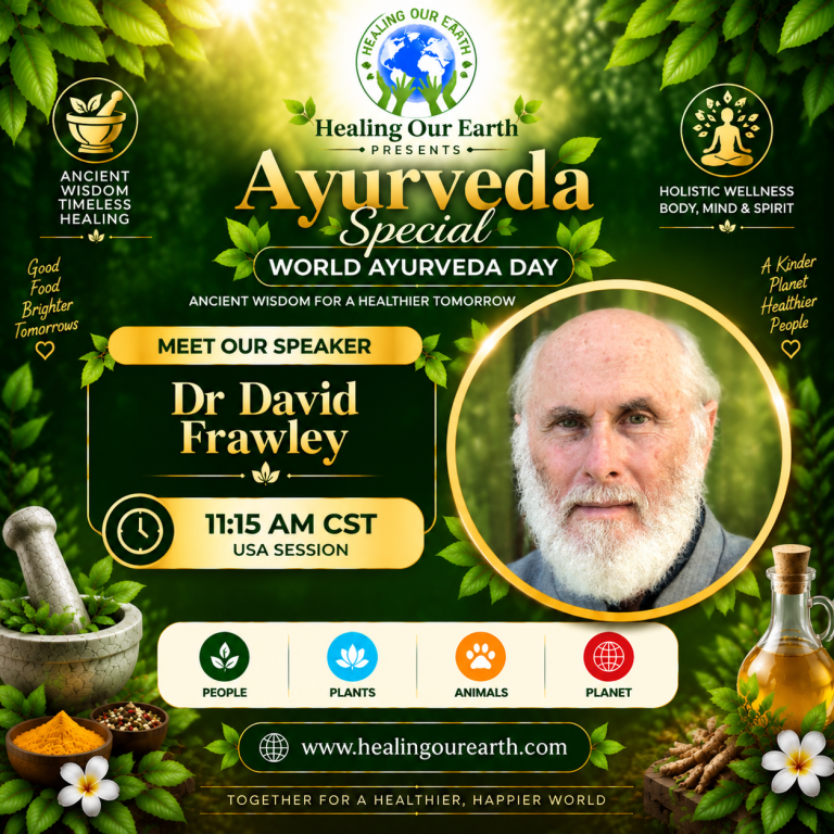 Event flyer for Dr David Frawley