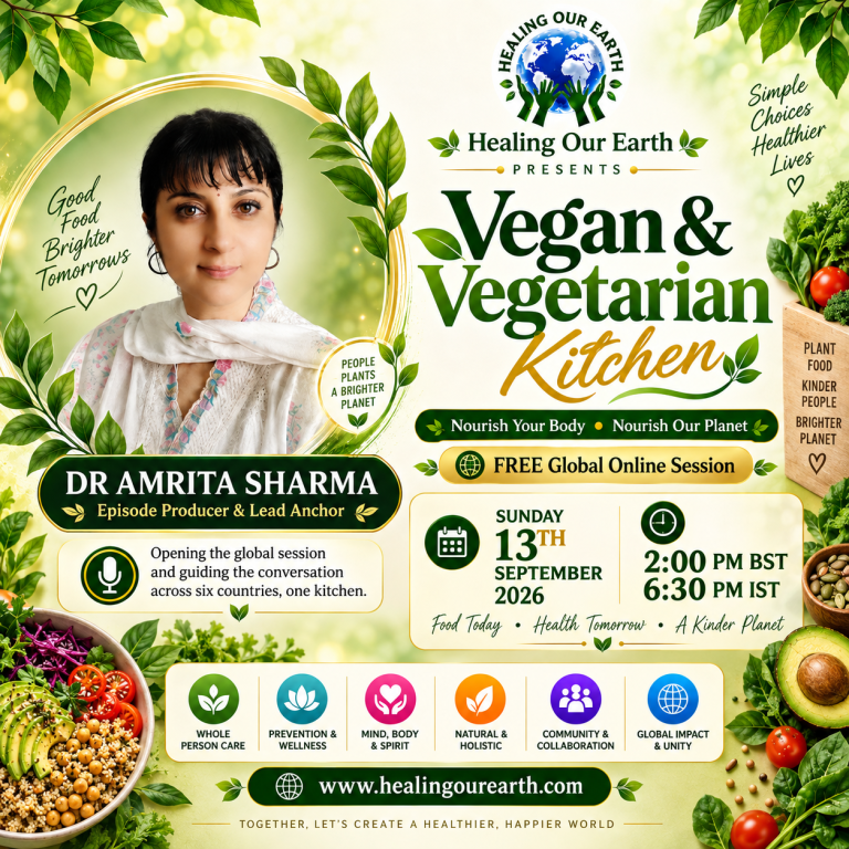 Event flyer for Dr Amrita Sharma