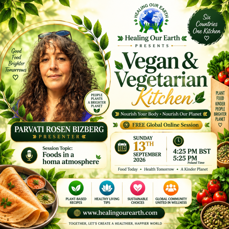 Event flyer for Parvati Rosen Bizberg