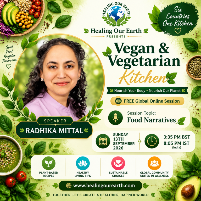 Event flyer for Radhika Mittal