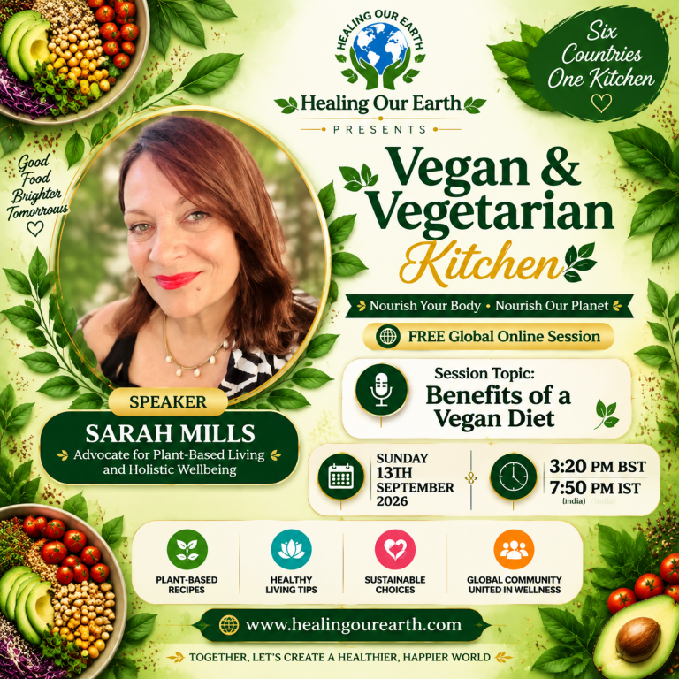 Event flyer for Sarah Mills