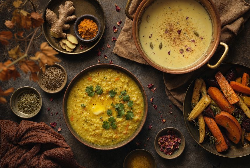 Ayurvedic autumn dishes