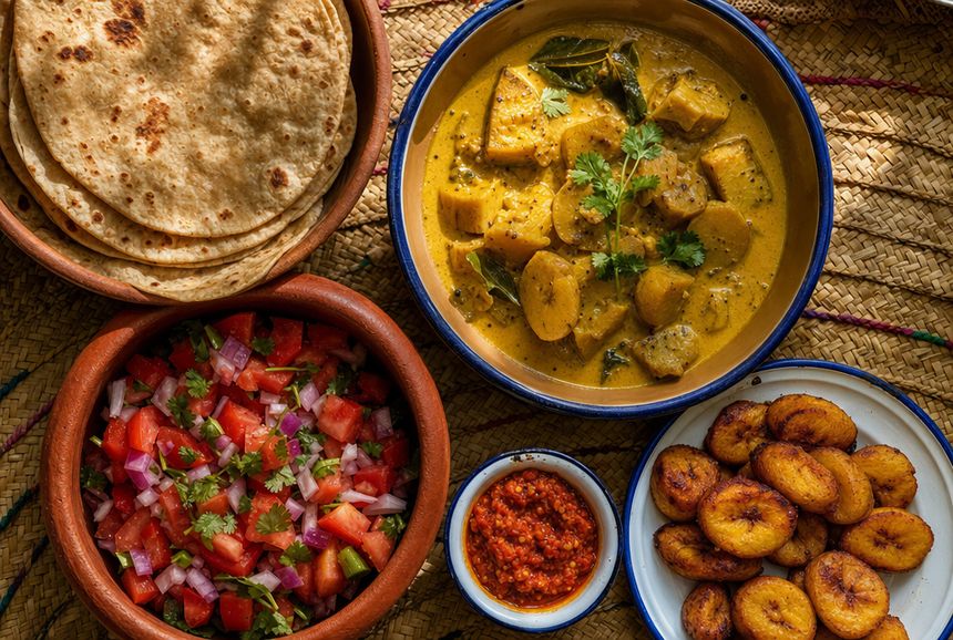 East African fusion dishes